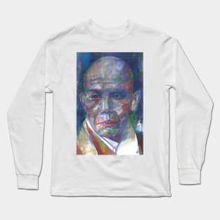 SOYEN SHAKU watercolor portrait Long Sleeve T-Shirt